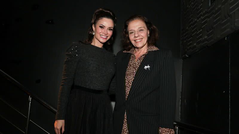 Simone Zucato e Rosi Campos no show de Dionne Warwick, em São Paulo - (Fotos: Van Campos/Agnews)