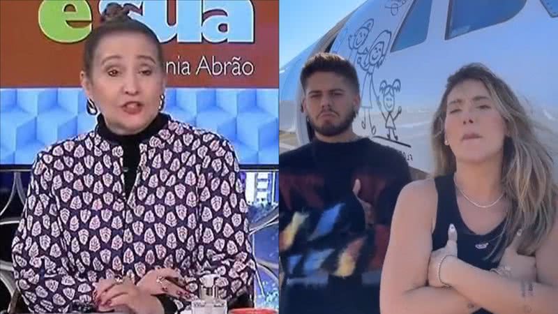 Sonia Abrão detona Zé Felipe - Foto: reprodução/RedeTV!/Instagram