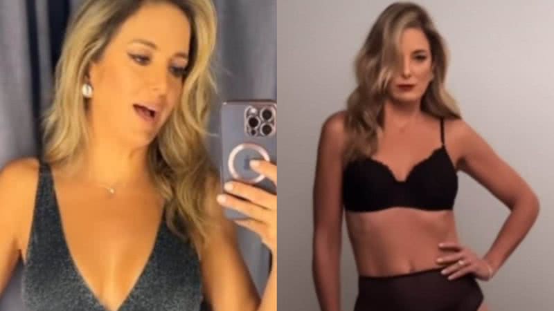 Ticiane Pinheiro surpreende ao surgir de lingerie - Reprodução/Instagram