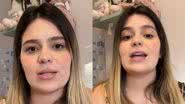 Viih Tube comentou com seus seguidores sobre o primeiro mês após o nascimento da filha - Reprodução: Instagram