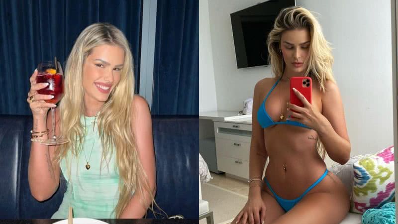 Modelo Yasmin Brunet está solteira desde que terminou seu relacionamento com Gabriel Medina, em janeiro de 2022 - Foto: Reprodução / Instagram