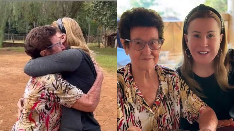 Zilu Camargo se reencontra com a mãe - Reprodução/Instagram