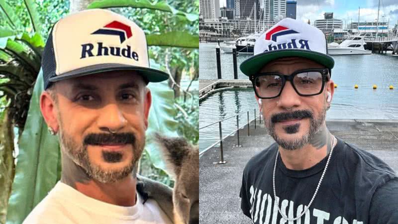 Cantor AJ McLean se separa de sua mulher depois de 18 anos e anuncia através de comunicado - Foto: Reprodução / Instagram