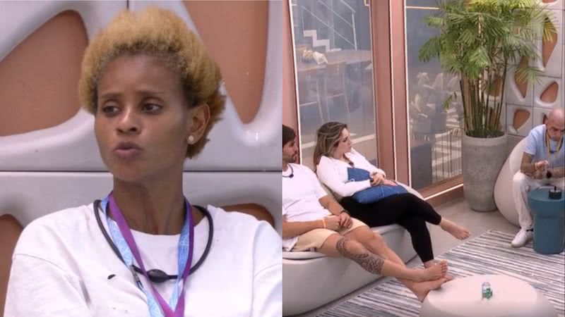 Aline Wirley comenta que não é só Ricardo que tem falas agressivas no BBB 23 - Reprodução/Globo