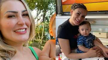 Andressa Urach reencontra o filho Leon - Reprodução/Instagram