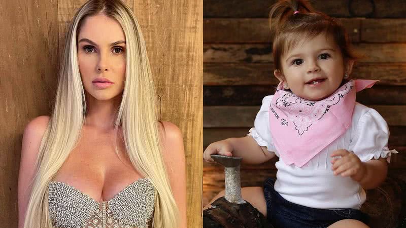 Bárbara Evans celebra mesversário da filha - Reprodução/Instagram/@mp_for_baby