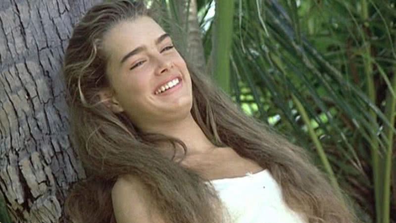 Brooke Shields na época do filme 'Lagoa Azul' - Foto: reprodução