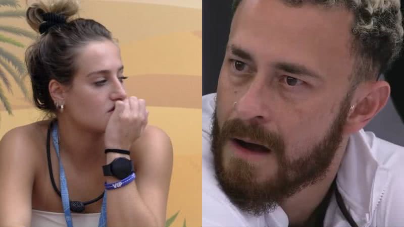 Atriz Bruna Griphao perde a paciência com youtuber Fred Desimpedidos e cobra Larissa - Foto: Reprodução / Twitter