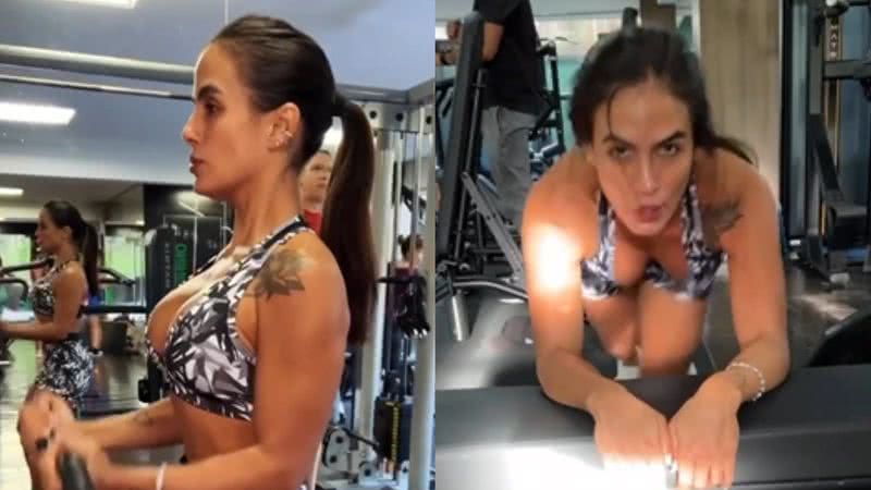 Ex-BBB Carol Peixinho exibe treino às 6h da manhã - Reprodução/Instagram