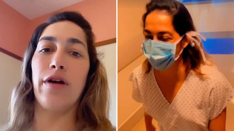 A ginasta Daniele Hypólito teve de ser internada com urgência no Centro de Terapia Intensiva - Foto: Reprodução/Instagram