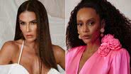 Fotos das atrizes Taís Araújo e Deborah Secco - Foto: Reprodução/Instagram