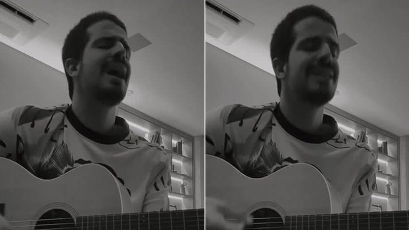 Enzo Celulari canta em novo vídeo - Foto: Reprodução / Instagram