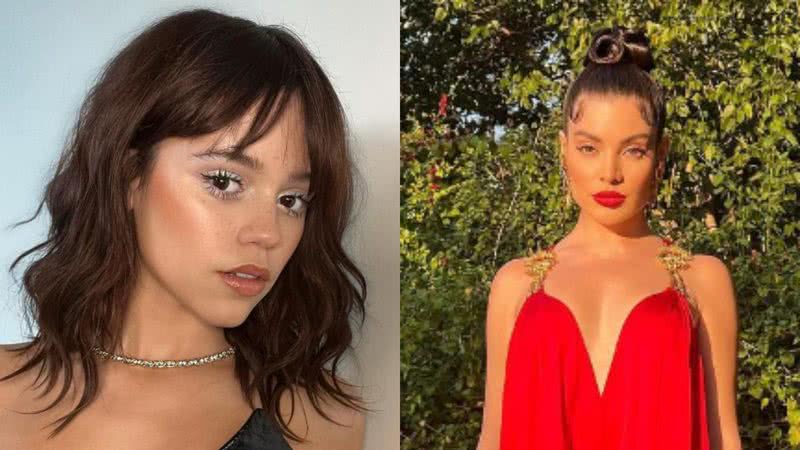 Atriz Jenna Ortega surge com mesmo vestido diferentão que influenciadora Gkay usou durante Farofa - Foto: Reprodução / Instagram