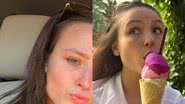 Larissa Manoela recebeu diversos elogios ao publicar foto sem maquiagem - Reprodução: Instagram