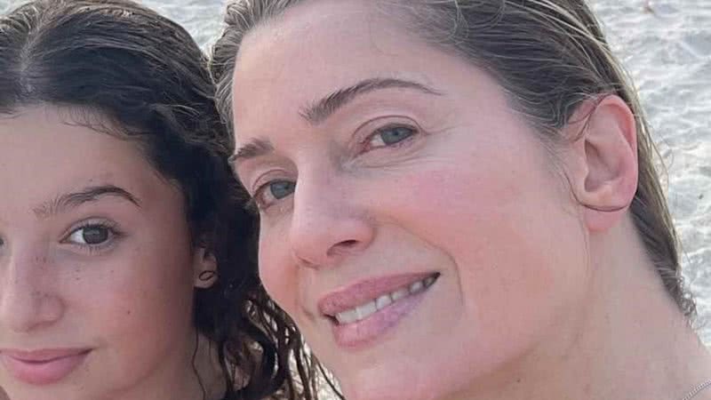 Leticia Spiller curte dia na praia com a filha - Reprodução/Instagram