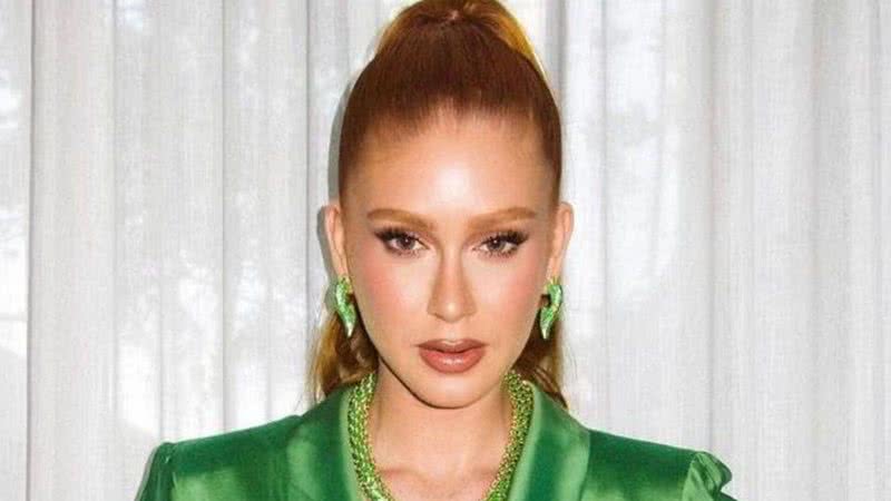 Marina Ruy Barbosa esbanjou beleza e estilo com look verde - Reprodução: Instagram/Foto: JoãoK