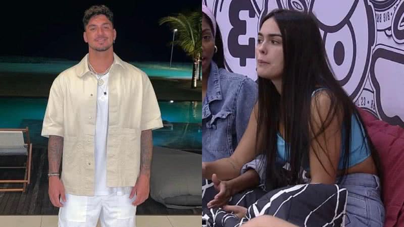 Gabriel Medina e Larissa Santos - Foto: Reprodução / Instagram / Globo