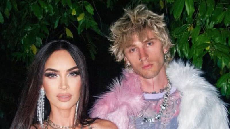 De acordo com o US Weekly, atriz Megan Fox e cantor Machine Gun Kelly teriam pausado planejamento do casamento - Foto: Reprodução / Instagram