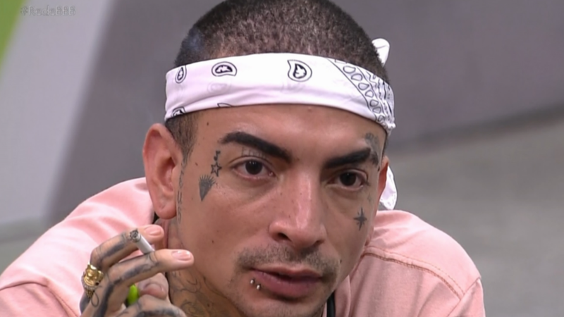 MC Guimê foi flagrado assediando a nova participante do BBB 23, Dania Mendez - Reprodução/Globo