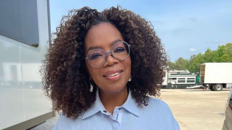 Oprah Winfrey comentou se Príncipe Harry e Meghan Markle deveriam ir à coroação do Rei Charles III - Reprodução: Instagram