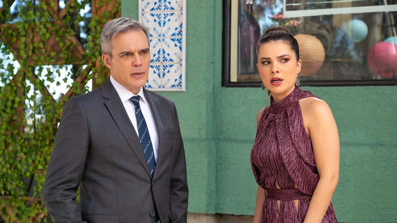 Otto e Luisa na novela Poliana Moça - Foto: Lourival Ribeiro / SBT