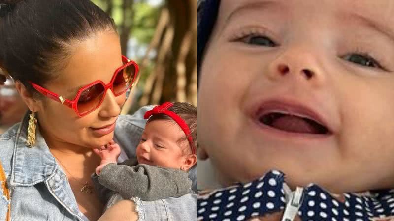 Renata Dominguez encanta ao mostrar novas fotos da filha recém-nascida, Giulia - Foto: Reprodução/Instagram