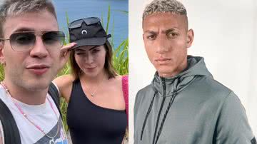 Richarlison dá em cima de Jade Picon e irmão da atriz reage - Reprodução/Instagram