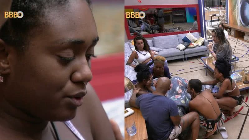 Psicóloga Sarah Aline fica muito nervosa ao ver imagem de Casa do Reencontro do BBB 23 e passa mal - Foto: Reprodução / Twitter