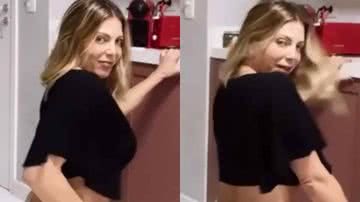 Sheila Mello esbanja beleza e sensualidade ao rebolar até o chão - Reprodução/Instagram