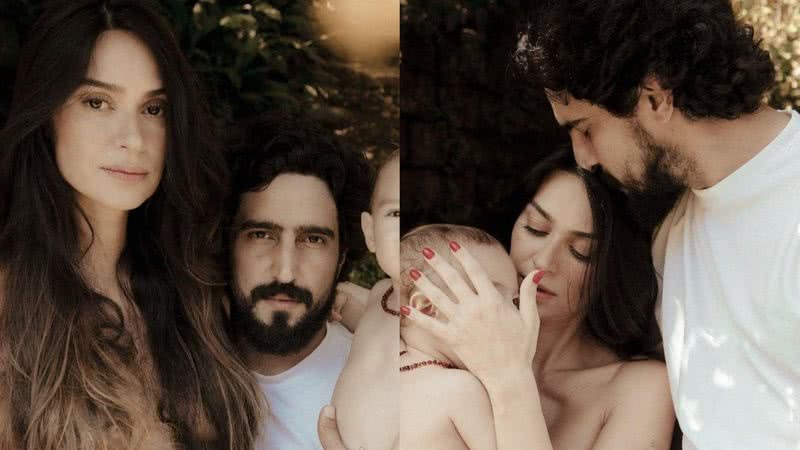 Thaila Ayala faz ensaio com Renato Góes e o filho Francisco - Reprodução/Instagram/Luiza Ferraz