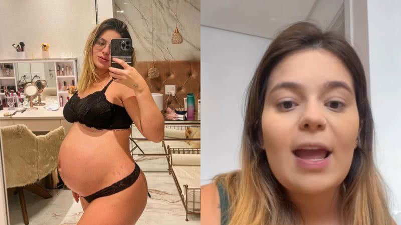 Youtuber e ex-BBB Viih Tube está a espera de sua primeira filha, Lua, de seu relacionamento com Eliezer - Foto: Reprodução / Instagram