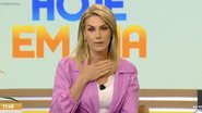 Ana Hickmann no programa Hoje Em Dia, da Record TV - Foto: Reprodução / Record TV