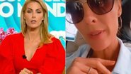 Montagem de fotos da apresentadora Ana Hickmann usando anel - Foto: RecordTV/Instagram @ahickmann