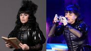 Ana Luiza Ferreira vive Lydia em Beetlejuice - O Musical - Foto: Leo Aversa