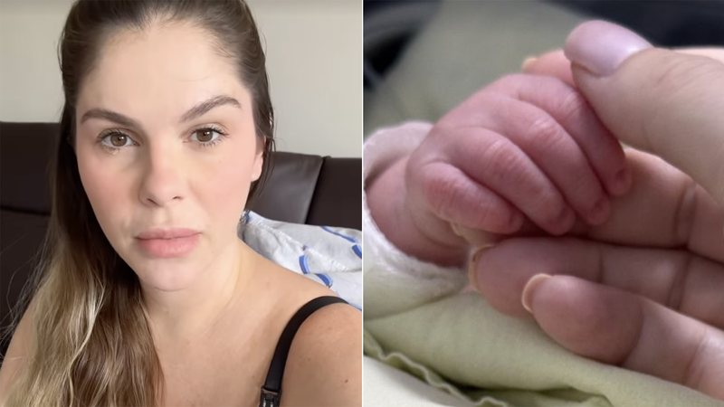 Bárbara Evans fala sobre o filho recém-nascido Álvaro - Foto: Reprodução / Instagram