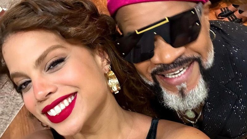 Clara Buarque e Carlinhos Brown - Foto: Reprodução / Instagram