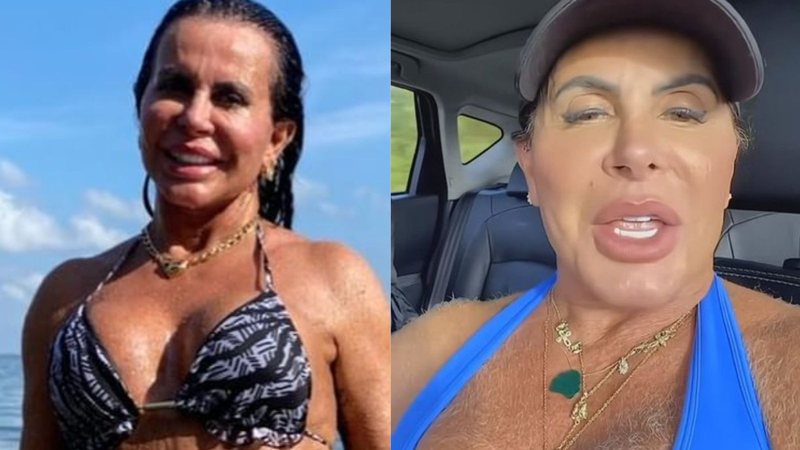 Gretchen debocha de críticas por ter pelos nos seios - Reprodução/Instagram