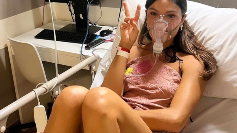 Isis Valverde mostra foto no hospital - Reprodução/Instagram