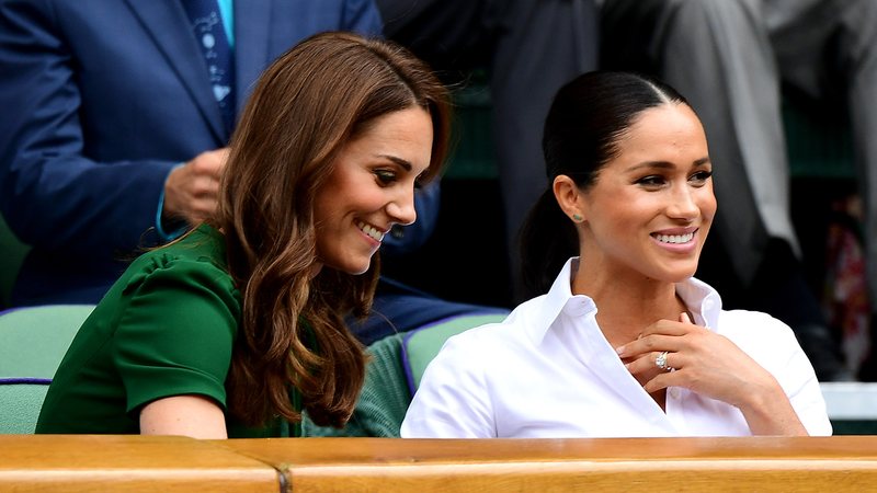 Kate Middleton teria tido reação surpreendente ao ouvir nome de Meghan Markle em conversa - Foto: Getty Images