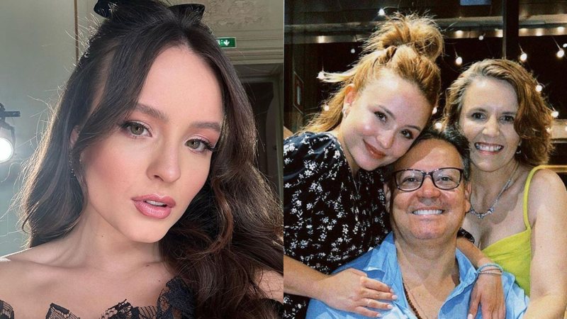 Larissa Manoela e seus pais, Silvana e Gilberto - Foto: Reprodução / Instagram