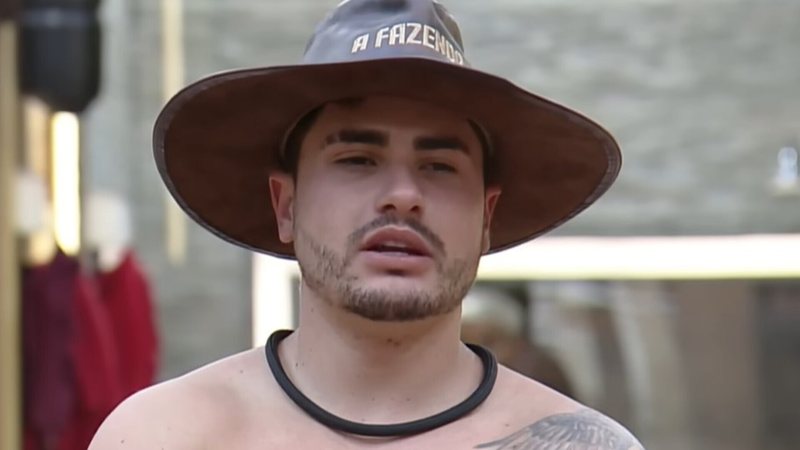 Lucas Souza se defendeu após ser questionado por atitude durante eliminação - Reprodução: RecordTV