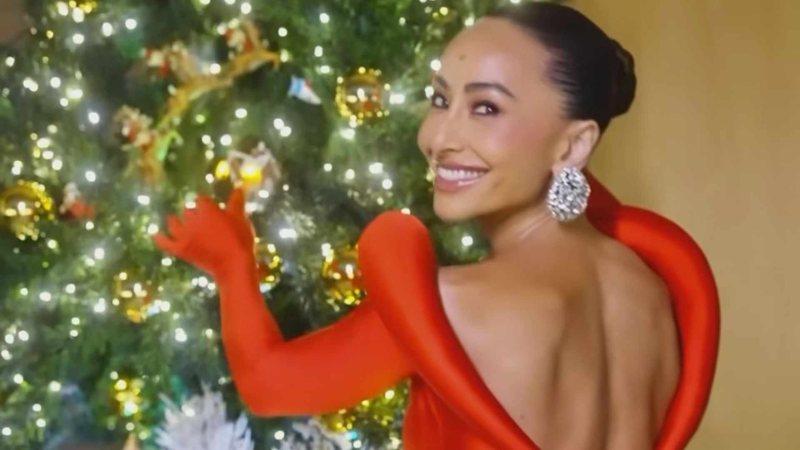 Sabrina Sato mostra sua árvore de Natal - Reprodução/Instagram