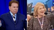 Silvio Santos e a irmã, Sara - Foto: Reprodução / SBT