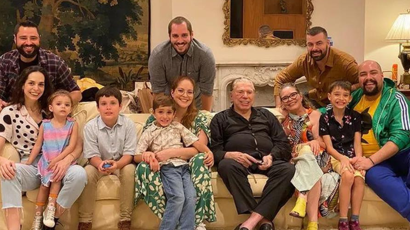 Silvio Santos e família - Reprodução/Instagram