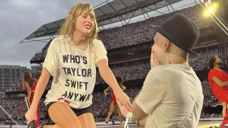 Taylor Swift e Ally Anderson - Foto: Reprodução / Instagram