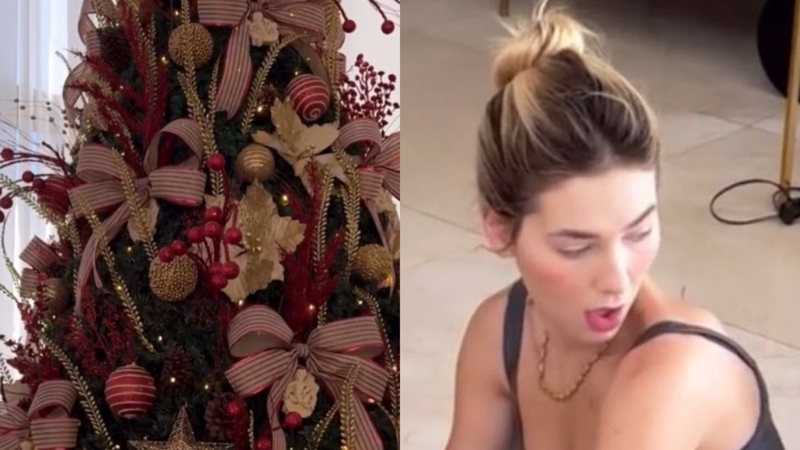 Virginia Fonseca surgiu ao lado das filhas para realizar a decoração de Natal de sua casa - Reprodução: Instagram