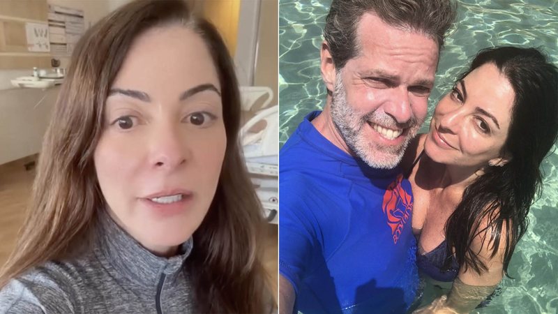 Ana Paula Padrão revela que seu marido, Gustavo Diament, está internado - Foto: Reprodução / Instagram