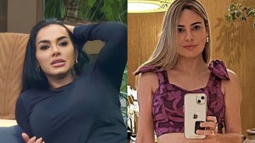 Os perfis de Kamilla Simioni e Rachel Sheherazade protagonizaram briga nas redes sociais - Reprodução: Instagram