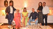 Rodrigo Costa, Tota Penteado, Jóia Bergamo, Olegário de Sá, Juliana Sica e Bruno Isaac - FOTOS: PAULO SANTOS