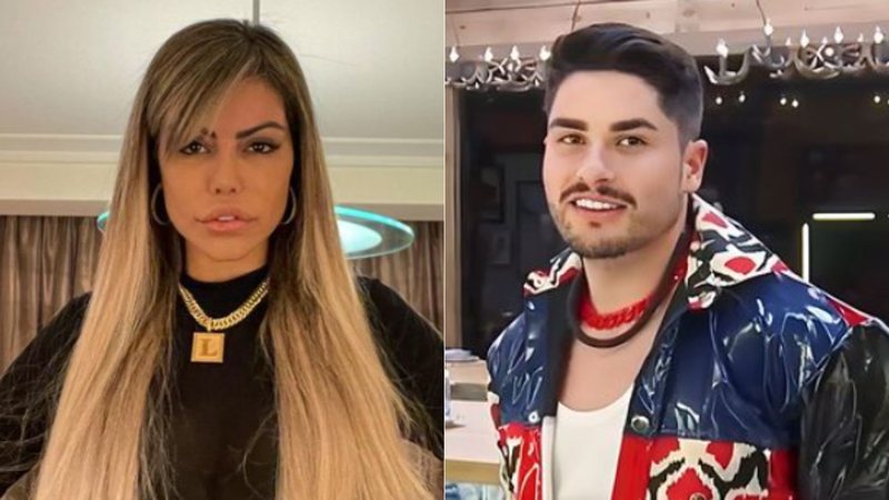 Liziane Gutierrez e Lucas Souza teriam vivido um affair antes de A Fazenda 15 - Fotos: Reprodução/Instagram e Reprodução/Record TV